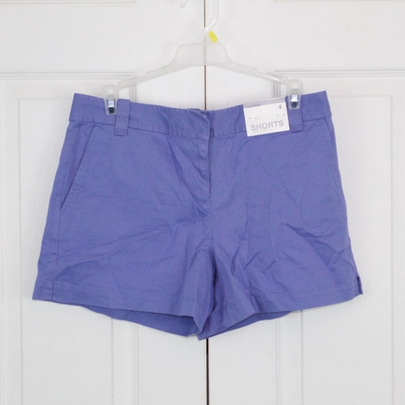 New York & Company Pants - NWT New York & Co Mid Rise Shorts Blue Size 4